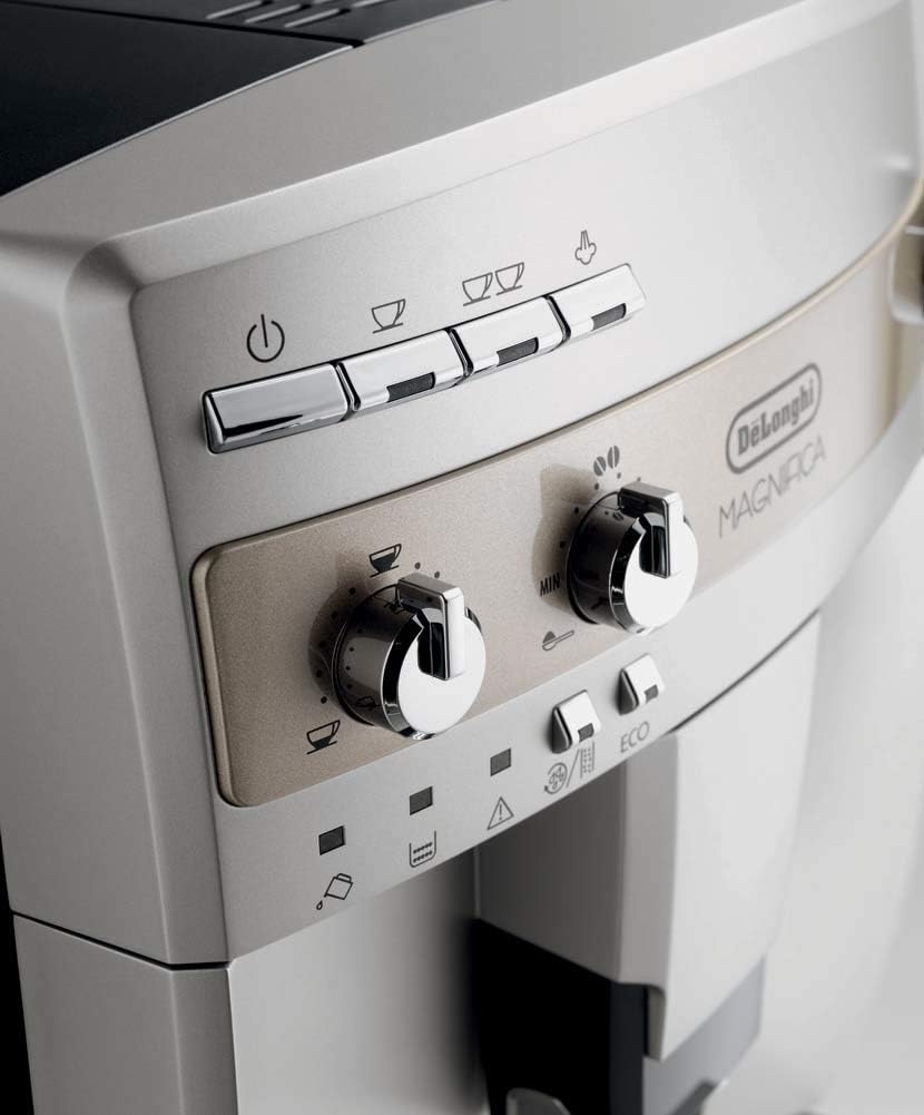 De'Longhi Magnifica Evo Automatic Espresso & Coffee Machine with Manual Milk Frother, Built-in Grinder & Auto-Clean Function - For Latte, Cappuccino, Americano, Iced Coffee, ECAM29043SB